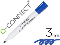 Rotulador Q-connect pizarra blanca color azul