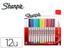 Rotulador Sharpie permanente ultrafino blister