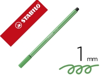 Rotulador Stabilo acuarelable pen 68 esmeralda