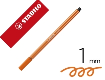 Rotulador Stabilo acuarelable pen 68 bermellon