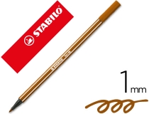 Rotulador Stabilo acuarelable pen 68 marron