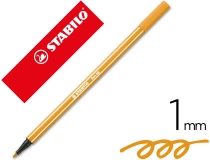 Rotulador Stabilo acuarelable pen 68 naranja