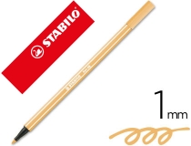 Rotulador Stabilo acuarelable pen 68 ocre