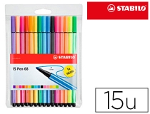 Rotulador Stabilo acuarelable pen 68