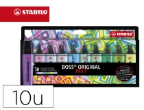 Rotulador Stabilo boss fluorescente 70