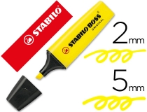 Subrayador Fluorescente Stabilo 70/24 Amarillo