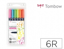 Rotulador Tombow fudenosuke tinta base de