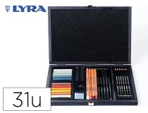 Set dibujo Lyra estuche de madera