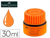 Tinta rotulador Faber-Castell textliner fluorescente