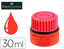 Tinta rotulador Faber-Castell textliner fluorescente