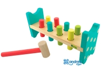 Juego Andreutoys banco pica colores 