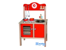 Juego Andreutoys cocina madera con accesorio