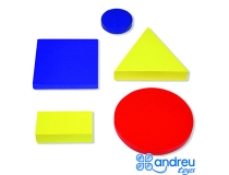 Juego andreutoys figuras geometricas madera 