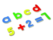 Juego Andreutoys letras y numeros magneticos