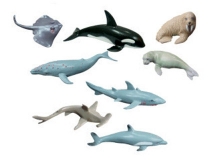 Juego Miniland animales marinos 8 figuras