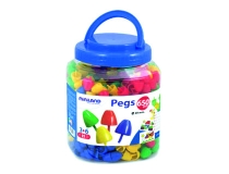 Juego Miniland pegs bote de 650