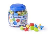 Juego Miniland super pegs 128