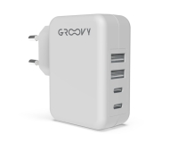 Cargador de pared Groovy 2 usb