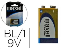 Pila Maxell alcalina 9v lr09 blister