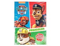 Cuaderno de colorear patrulla