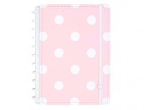 Cuaderno inteligente grande lunares anna