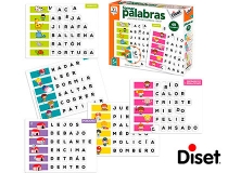 Juego Diset didactico formar palabras 