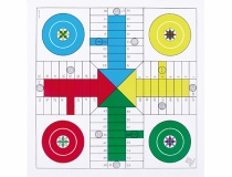 Parchis poliester con oca