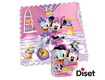 Puzzle diset alfombra foam minnie