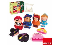 Puzle Goula infantil personajes magneticos 55237