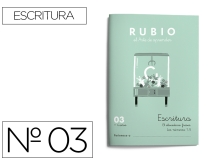 Cuaderno Rubio caligrafia n