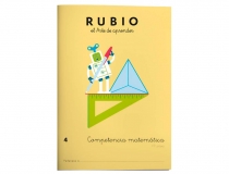 Cuaderno Rubio competencia matematica 4