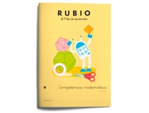 Cuaderno Rubio competencia matematica 6
