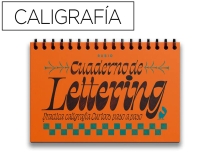 Cuaderno Rubio lettering caligrafia