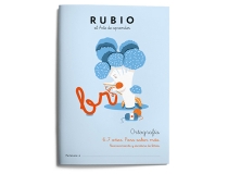 Cuaderno Rubio ortografia 6-7 años para