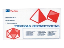 Figuras geometricas Teide troqueladas bolsa