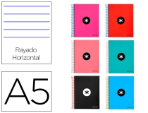 Cuaderno espiral liderpapel A5 micro