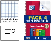 Bloc espiral Oxford tapa flexible optik