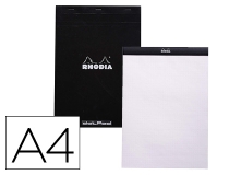 Bloc nota Rhodia black