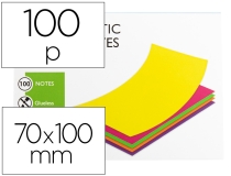 Bloc de notas electrostaticas quita y