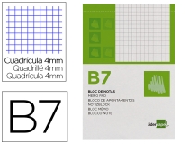 Bloc notas Liderpapel cuadro 4mm