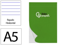 Bloc notas Liderpapel horizontal A5 80  BN13