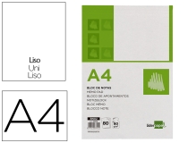 Bloc notas Liderpapel liso A4 80  BN02