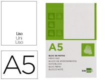 Bloc notas Liderpapel liso A5 80  BN04