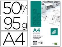 Bloc papel vegetal Liderpapel encolado