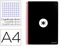 Cuaderno espiral liderpapel A4 Antartik