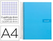 Cuaderno espiral Liderpapel A4 crafty tapa  BF70