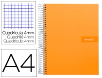 Cuaderno espiral Liderpapel A4 crafty