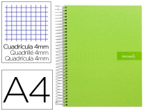 Cuaderno espiral Liderpapel A4 crafty