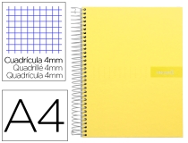 Cuaderno espiral Liderpapel A4