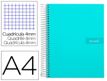 Cuaderno espiral Liderpapel A4 crafty